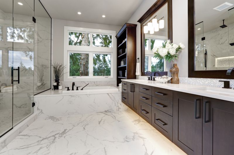 Natural Material Bathroom Design